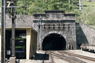La perturbation était due à une panne d'aiguillage dans le tunnel de base du Lötschberg (image d'illustration).